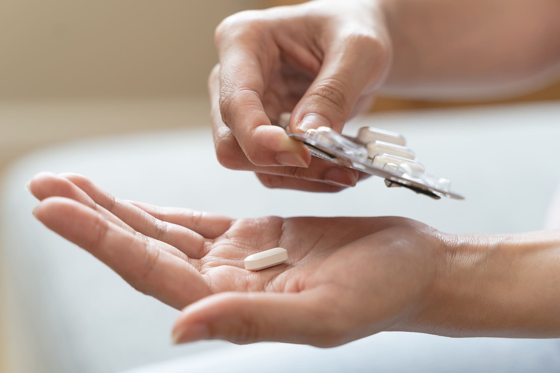 くすりによる治療は患者様との合意の上で、必要最小限で提案します